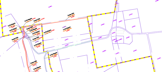 Projet de déplacement, d’échange et création de chemins ruraux - Secteur des îles