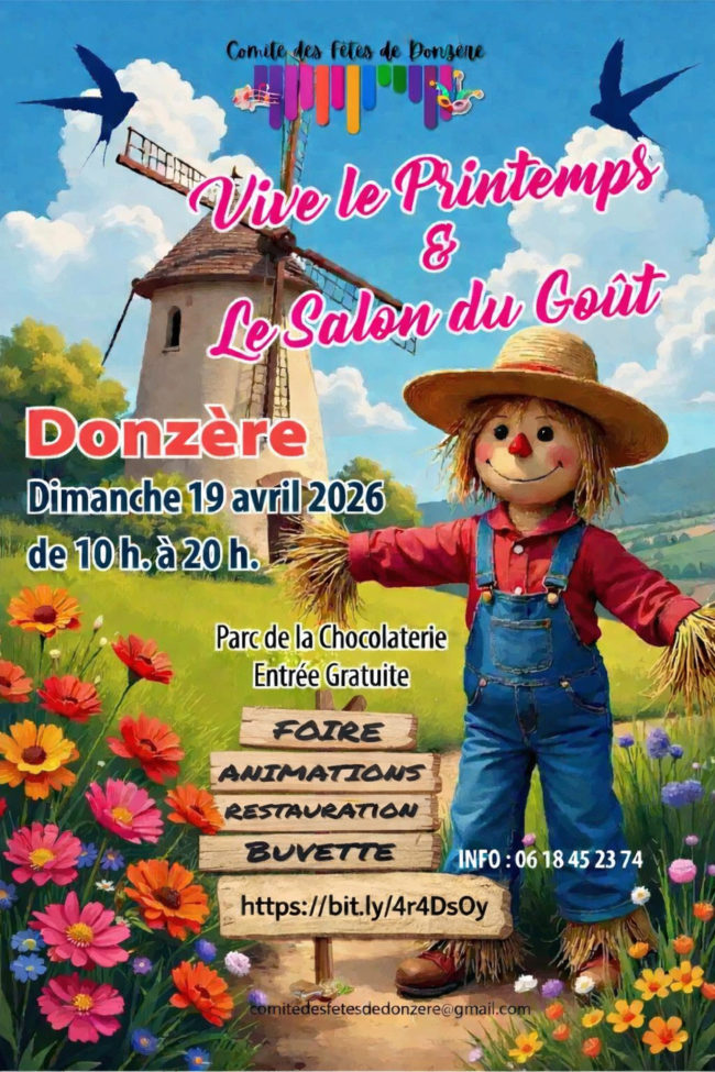 Vive le Printemps et le Salon du Goût à Donzère