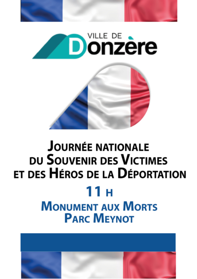 Cérémonie du souvenir des victimes et héros de la déportation