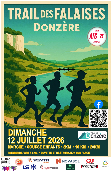 Trail des Falaises - Team ATC 26 Donzère