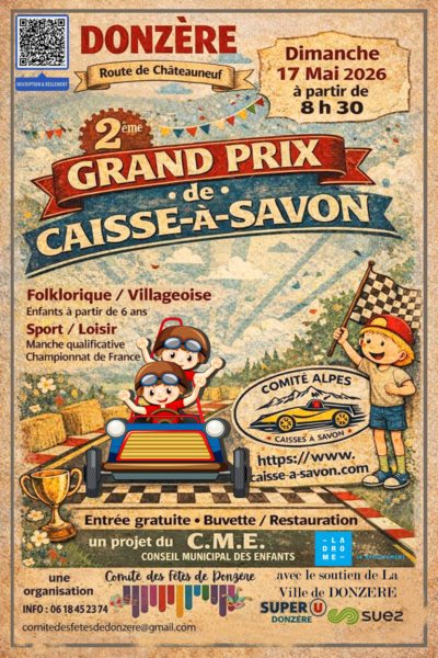 Course de caisse à savon - 2e grand prix - Comité des Fêtes