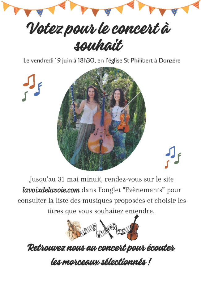 Concert à souhait à l’église Saint-Philibert