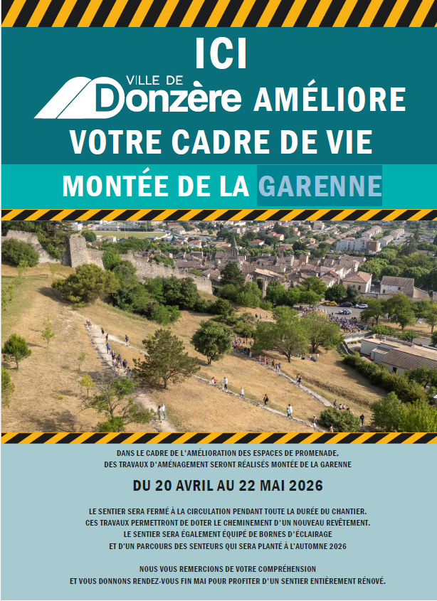 Montée de la garenne – cheminement piétonnier
