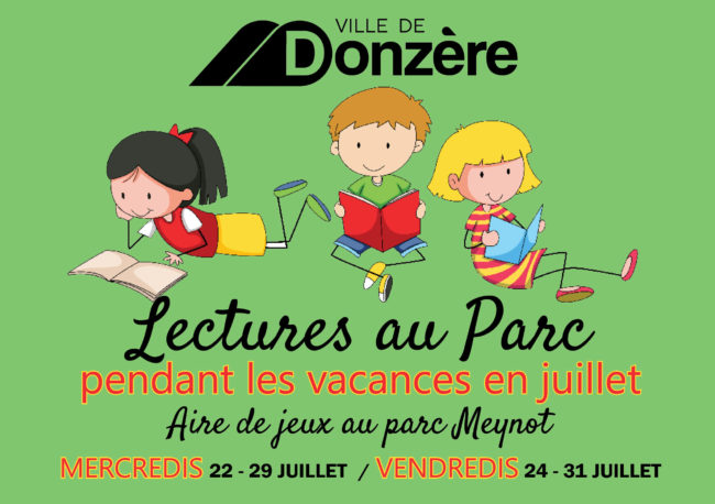 Les Lectures au Parc reviennent cet été à Donzère