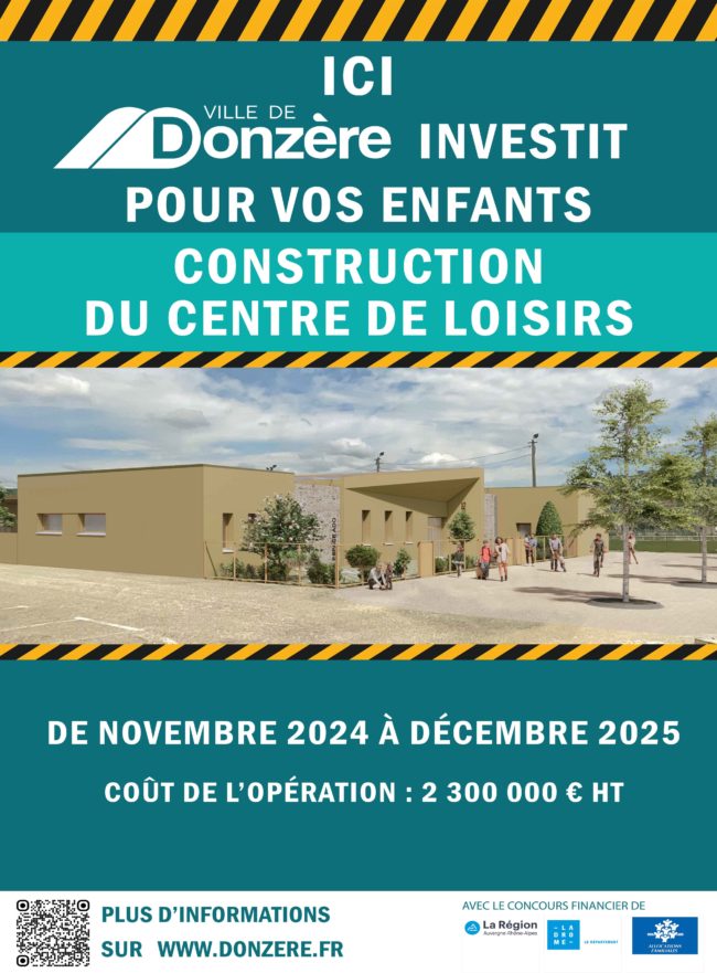 Construction du centre de loisirs