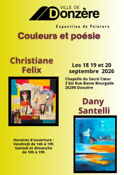 Exposition « Couleurs et poésie » à Donzère