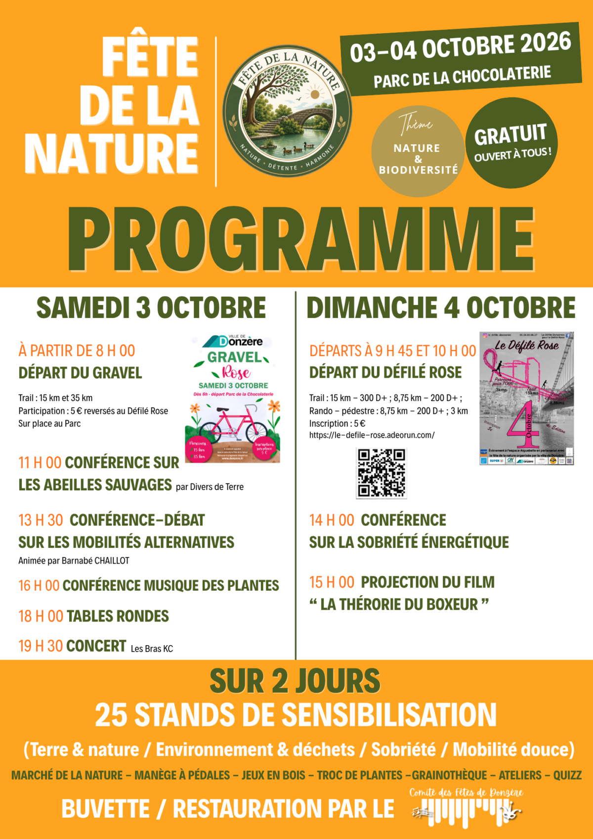 Fête de la Nature : 3 et 4 octobre !
