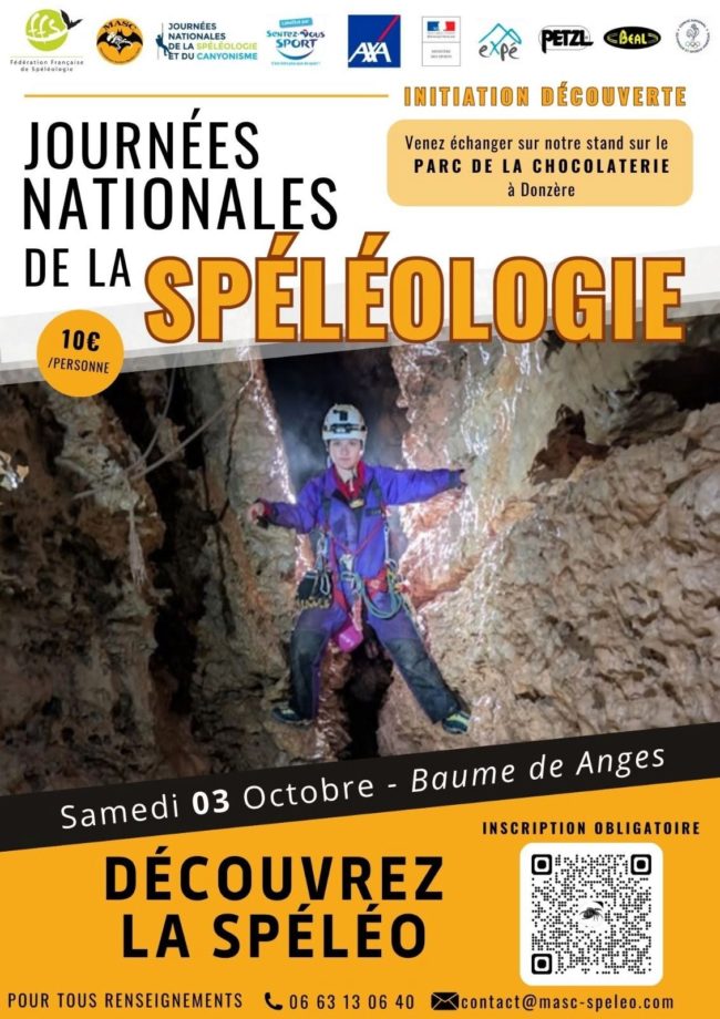 Journées nationales de la spéléologie : découvrez la spéléo à Donzère