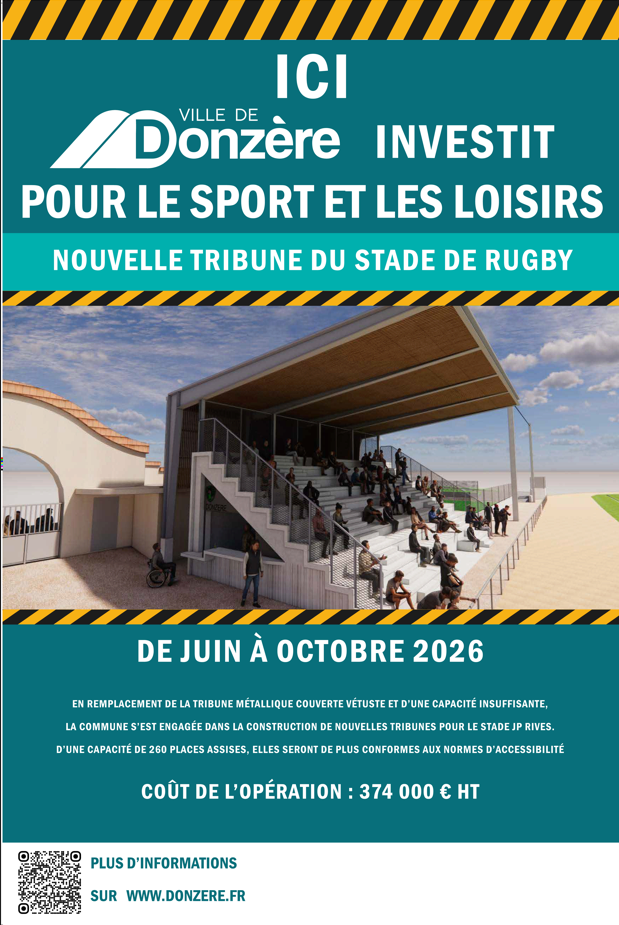 RESTRUCTURATION DES TRIBUNES DU STADE JEAN-PIERRE RIVES