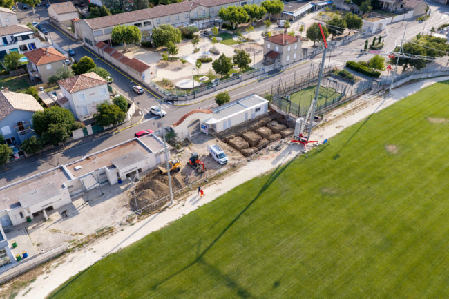RESTRUCTURATION DES TRIBUNES DU STADE JEAN-PIERRE RIVES