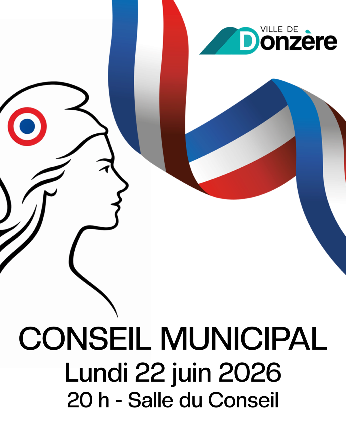 Conseil municipal : 22 juin 2026