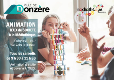Jeux de Société à la médiathèque