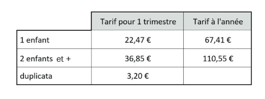 Tarifs / Horaires et Arrêts
