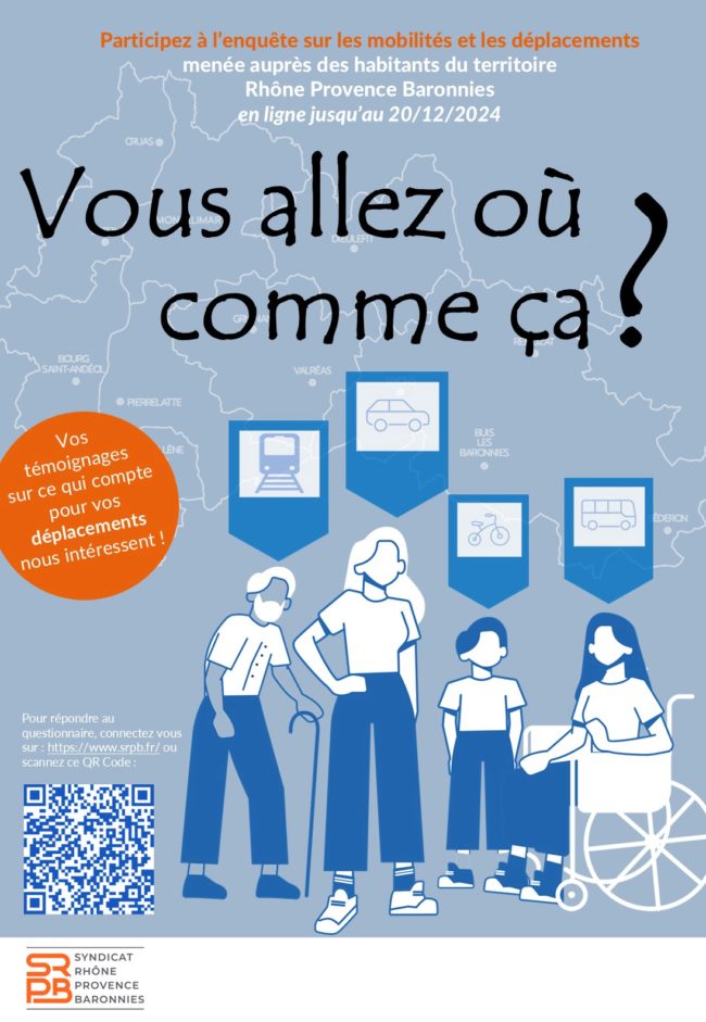 Enquête sur les mobilités et les déplacements