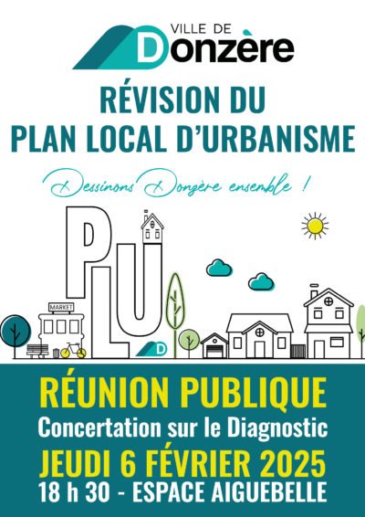 REUNION PUBLIQUE - RÉVISION DU PLU