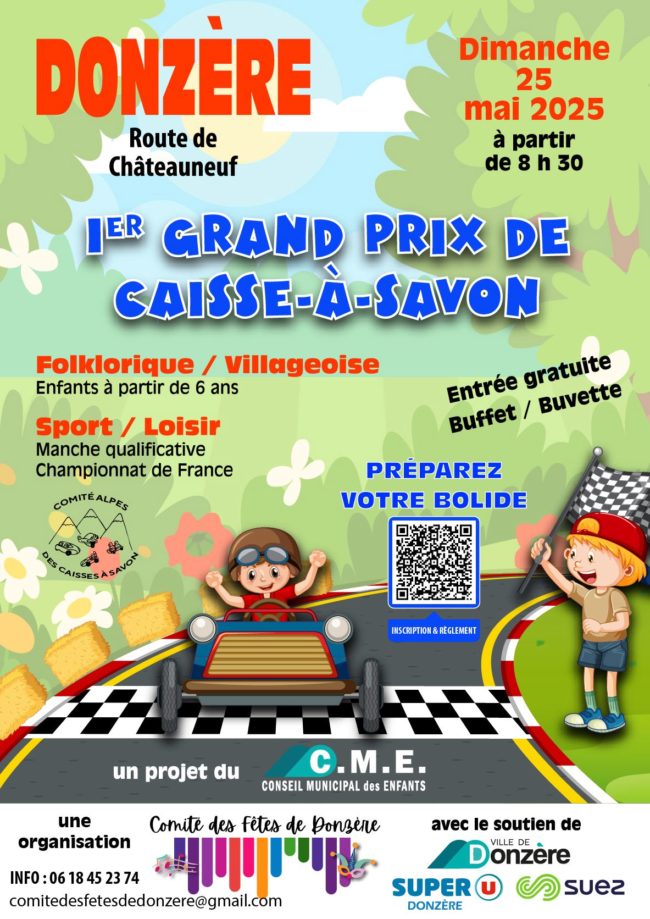 GRAND PRIX DE CAISSE À SAVON