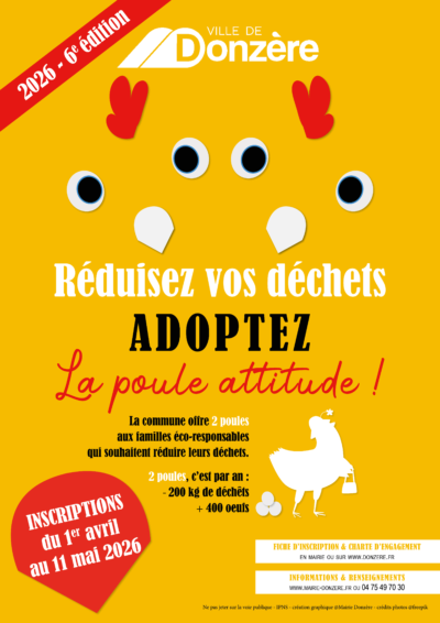 6e Édition - ADOPTEZ LA POULE ATTITUDE