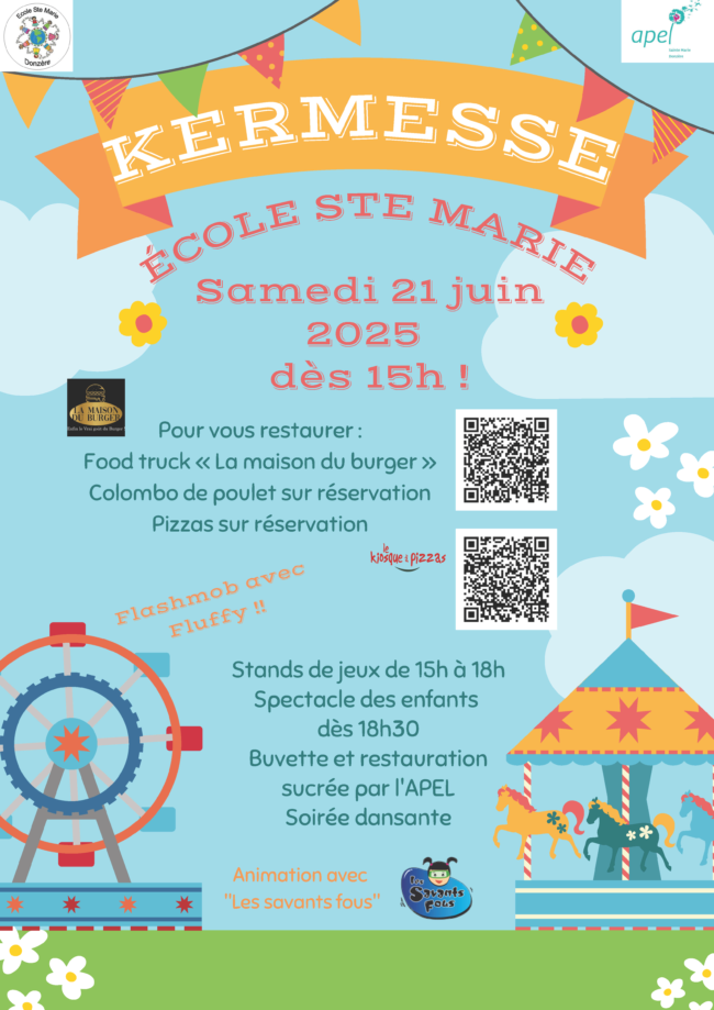 KERMESSE - ECOLE SAINTE-MARIE