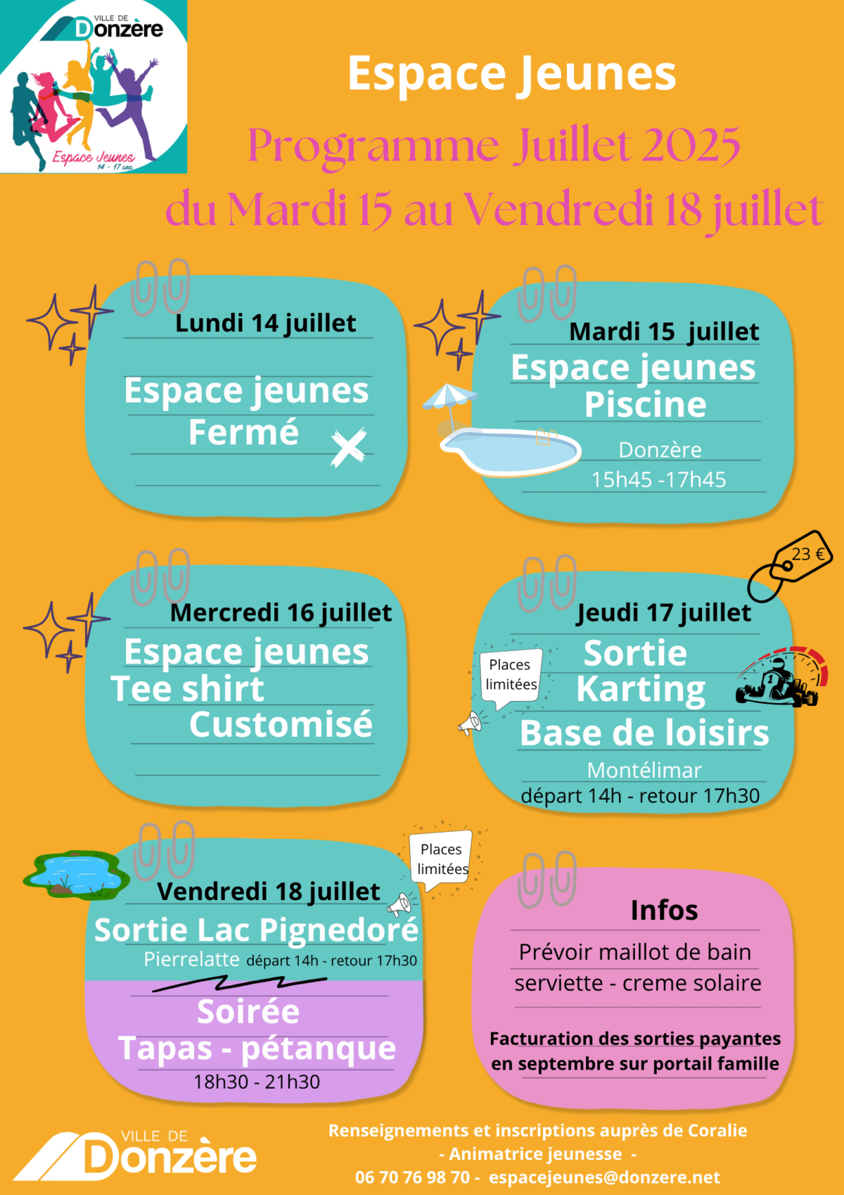 PROGRAMME ESPACE JEUNES 2025