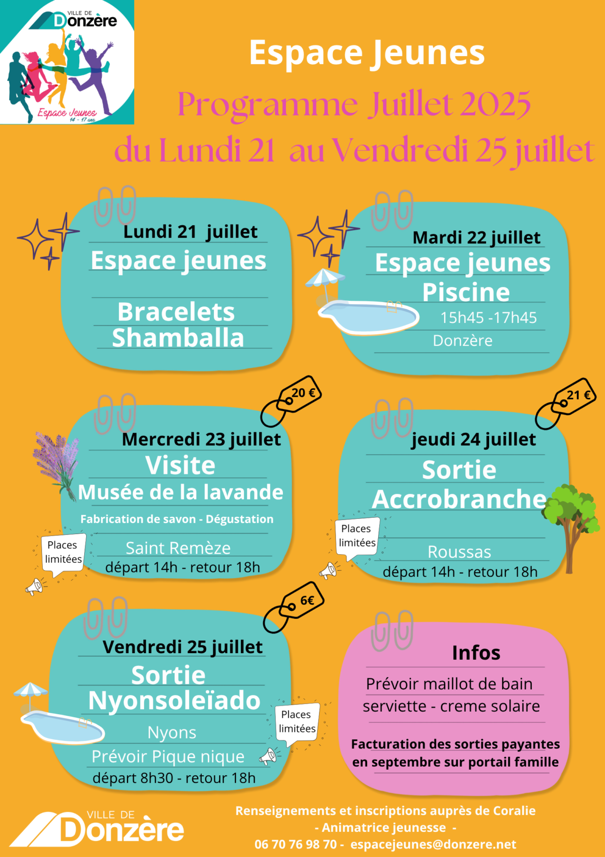 PROGRAMME ESPACE JEUNES 2025