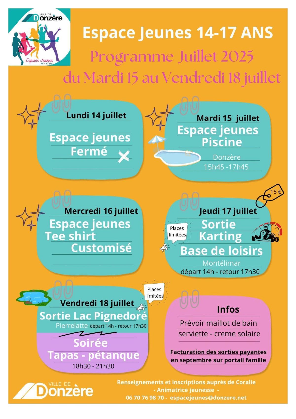 PROGRAMME ESPACE JEUNES 2025