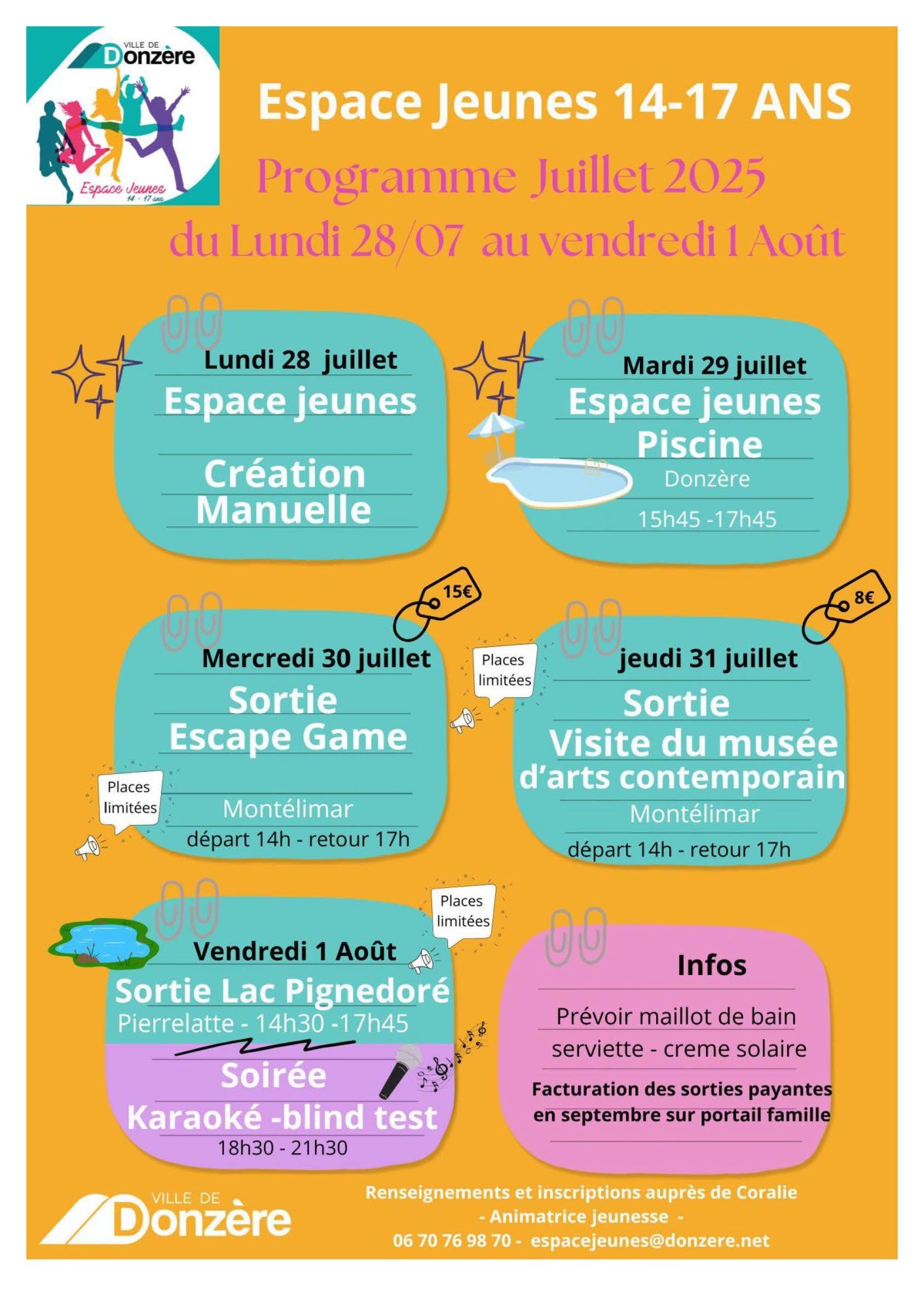 PROGRAMME ESPACE JEUNES 2025