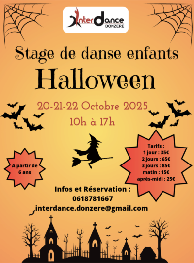 Stage de danse enfants - Spécial Halloween