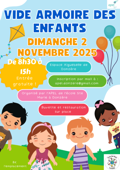 Vide armoire des enfants