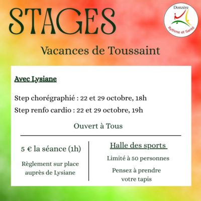 Stages Rythme et Santé