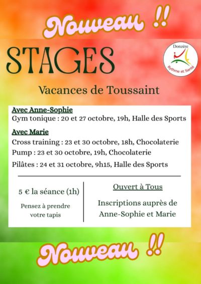 Stages Rythme et Santé