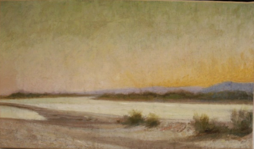 N°1 - [PAYSAGE SOLEIL COUCHANT]