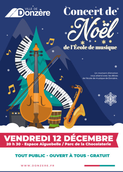 Concert de Noël de l'École de musique