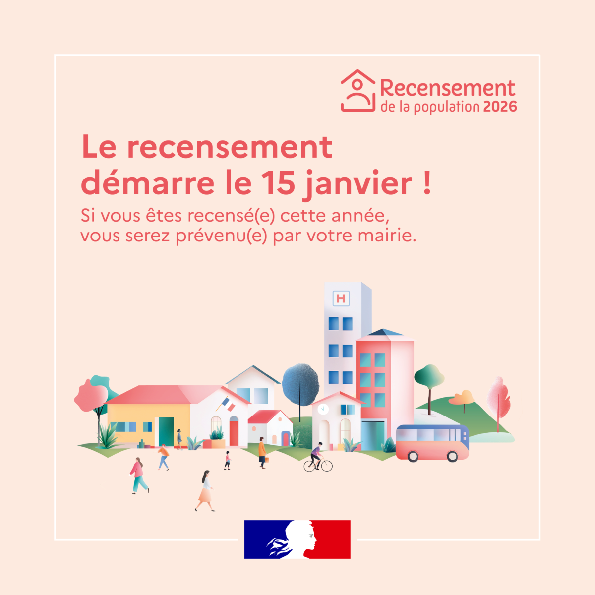 Recensement de la population 2026